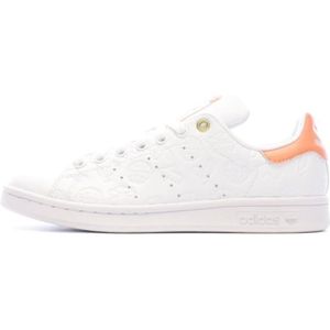 BASKET Baskets Femme Adidas Stan Smith W - Blanc - Lacets - Tige et Semelle Synthétique