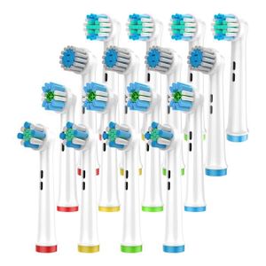 BROSSE A DENTS ÉLEC Brosse à dents de rechange compatible pour Oral B 