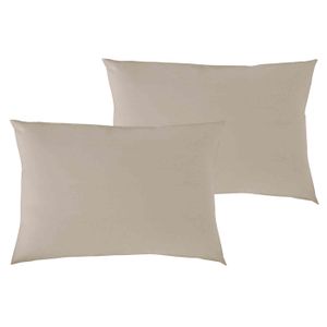 coton fermeture éclair 40x40 Made in Germany TAIE D/'OREILLER NEUF