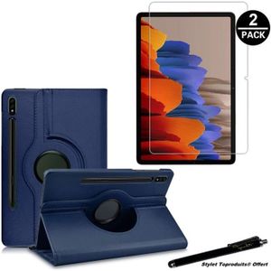 HOUSSE TABLETTE TACTILE Housse Etui Bleu pour Samsung Galaxy Tab S7 11