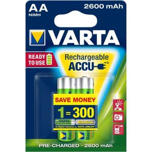 Varta - Varta - Pocket Chargeur + 4 piles rechargeables AA 1600