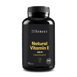 TONUS - VITALITÉ Vitamine E Naturelle - 400 UI (D-Alpha-Tocophérol)