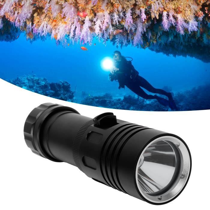 Alvinlite Lampe sous-Marine d'éclairage sous-Marin, LED Lampe de Poche de  plongée sous-Marine pour la spéléologie de Nuit Explorez la pêche :  : Sports et Loisirs
