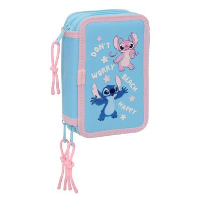 Trousse Ronde Scolaire Unicorn Academy - Taille 20x7 Cm, Polyester Résistant - Pour Enfants 5-14 Ans, école, Voyages