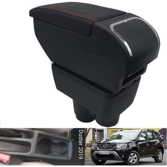 YJYWZH per Braccioli Audi TT a Doppio Strato Grande Contenitore con porta bevande Motivo Fibra di Carbonio