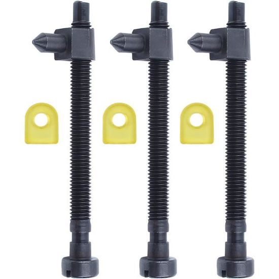 QHALEN Ketteneinsteller Spannschraube – 3 Stück, Ersetzt Husqvarna 42 44 50 51 55, OEM 501537101