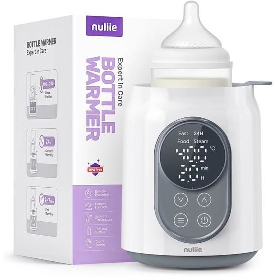 N80C Chauffe-biberon portable 6 en 1 Chauffe-lait pour bébé 6 en 1
