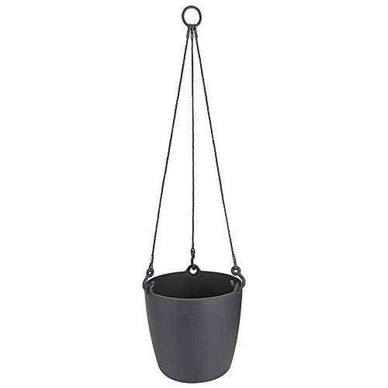 Anthracite Elho Cache-pot à suspendre Brussels 18 cm