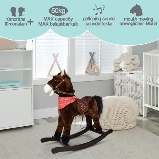 Cheval a bascule pour enfant Cdiscount