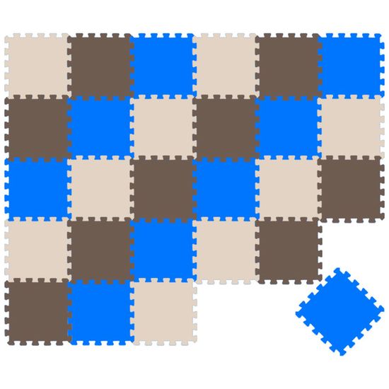 Lot 20 Dalles Mousse EVA 30x30cm - Tapis Emboîtables Antidérapant Pour Salle Sport Maison