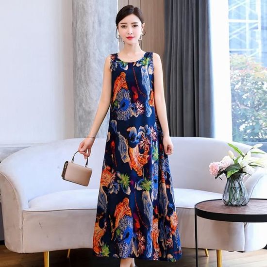 Robe longue femme ete 2020 best sale
