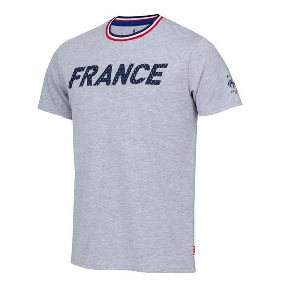 T-shirt Femme Officiel Equipe De France De Football (FFF) - 100% Coton - Collection Officielle