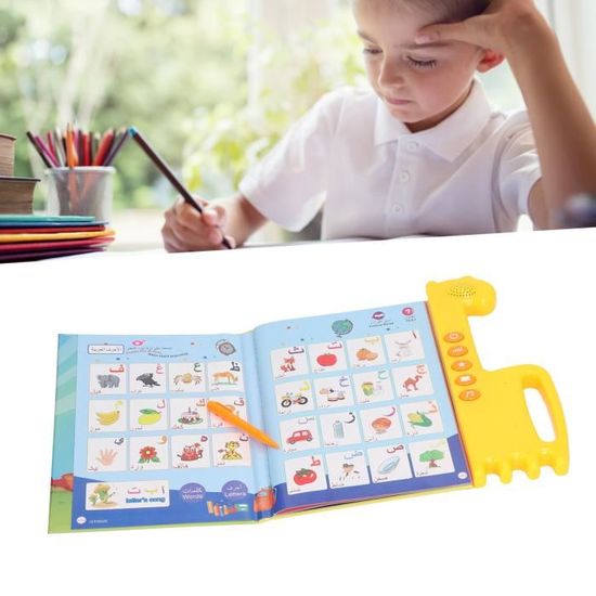 Livre Sonore Interactif Espagnol Enfant - Apprentissage Alphabet, Animaux, Couleurs Et Chiffres Avec Sons Et Images
