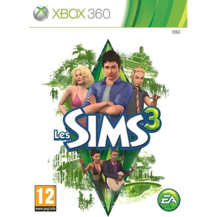 Les Sims 3 Jeu XBOX 360