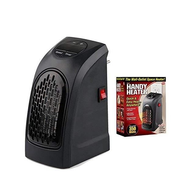 Radiateur Électrique, Handy Heater Chauffage Air Soufflant Ventilateur Chauffe Mini Puissant 350W