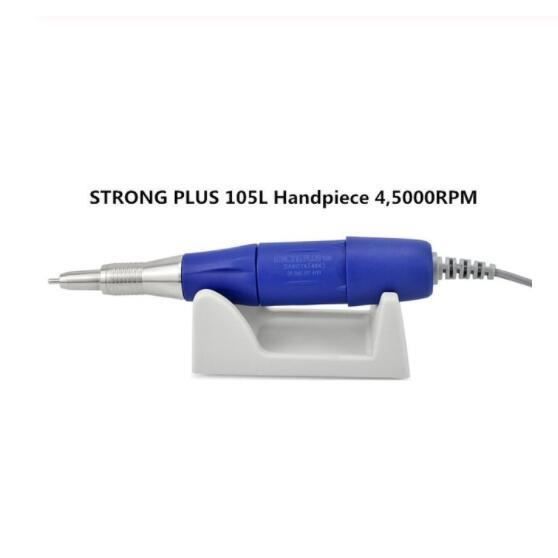 Maquillage,Ponceuse à ongles puissante 2021 PRO 210,pièce à main 65W,105-45000 tr-min,lime électrique pour manucure - Type PLUS 105