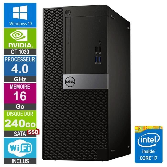 Pc Gamer Lpg-5040 I7-6700 4.00ghz 16go/240go Ssd/gt 1030