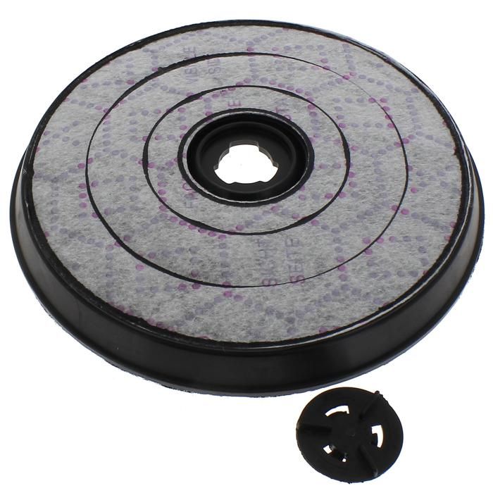 Filtre charbon rond d=233mm pour Hotte Bosch, Hotte De dietrich, Hotte Siemens, Hotte Ariston, Hotte Indesit, Hotte Electrolux,