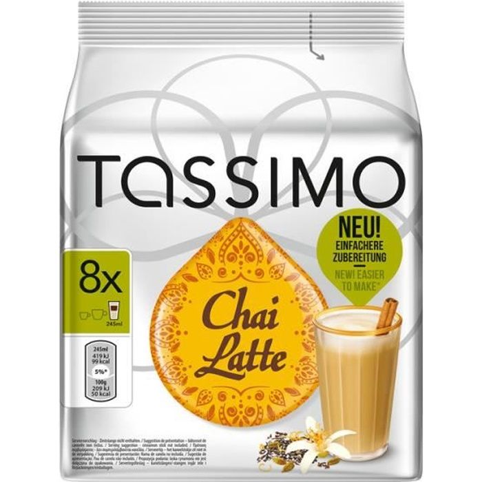 Jacobs Chai Latte, Sac