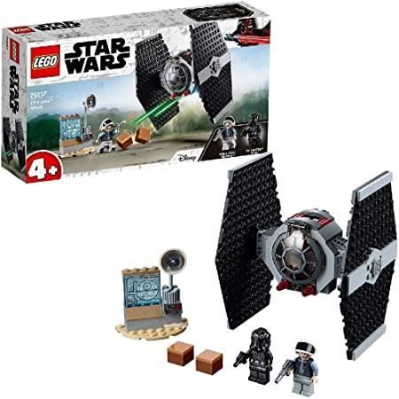 lego® star wars™ l'attaque du chasseur tie jeu de construction, 4 ans et plus, 77 pièces 75237