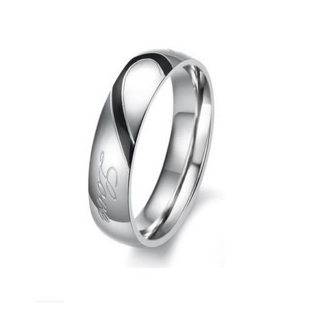 Bague, anneau gravé Réal Love pour homme, multi tailles.
