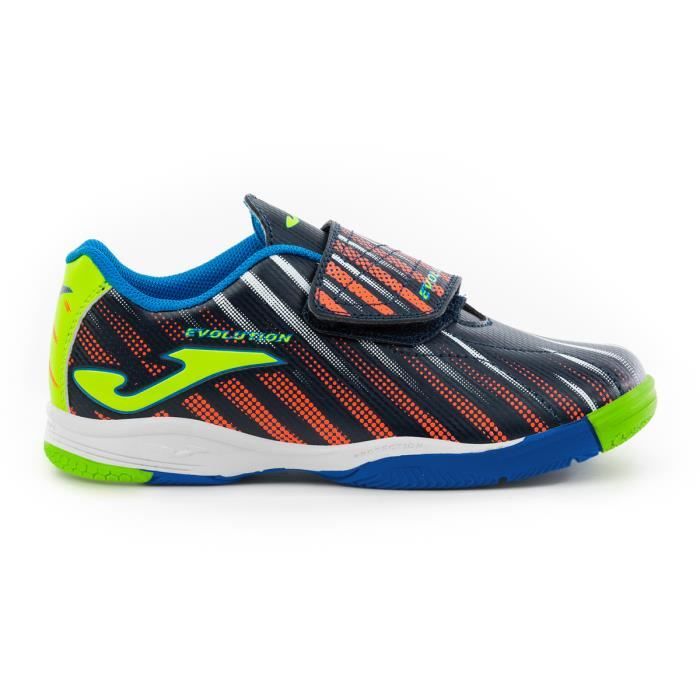 Chaussures de football enfant Joma Indoor EVOLUTION 2003 - bleu marine/vert - 37