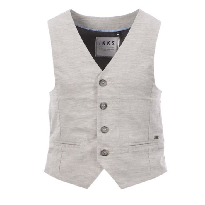Gilet sans manches Gris Garçon IKKS XQ16043