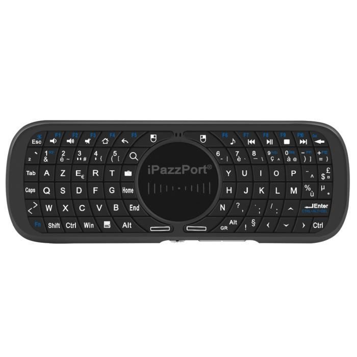 Mini clavier sans fil Clavier français avec pavé tactile pour Android TV Box