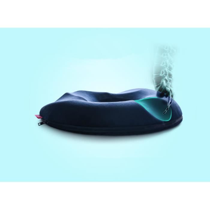 REMYCOO® Coussin Orthopédique Coccyx Coussin de Siège - Chaise par Ergonomique Design Pour Réduire Douleurs au Coccyx