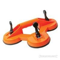Ventouse triple 100 kg 868582 Silverline