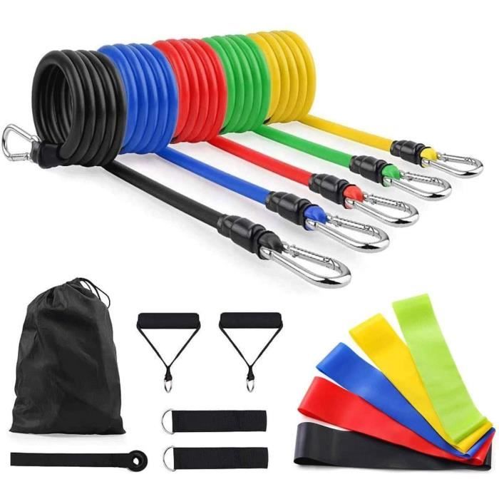 Costume de bande de résistance élastique pour hommes Exercice à domicile Accessoires de fitness Équipement de sport