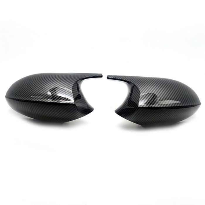 Coques Rétroviseurs Fibre Carbone BMW Série 3 F30 F31 F34 - Série 4 F32 F33 F36 - Noir