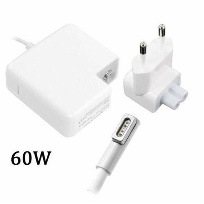 Chargeur MacBook Pro 60W T-Tip - Adaptateur Secteur Rapide Compatible MacBook Air/Pro 11" Et 13" (2012-2017)