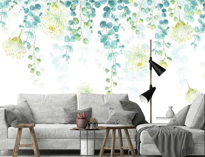 Papier Peint Panoramique Jungle Nature 3d Soie, 356x250 cm Papier Peint ...