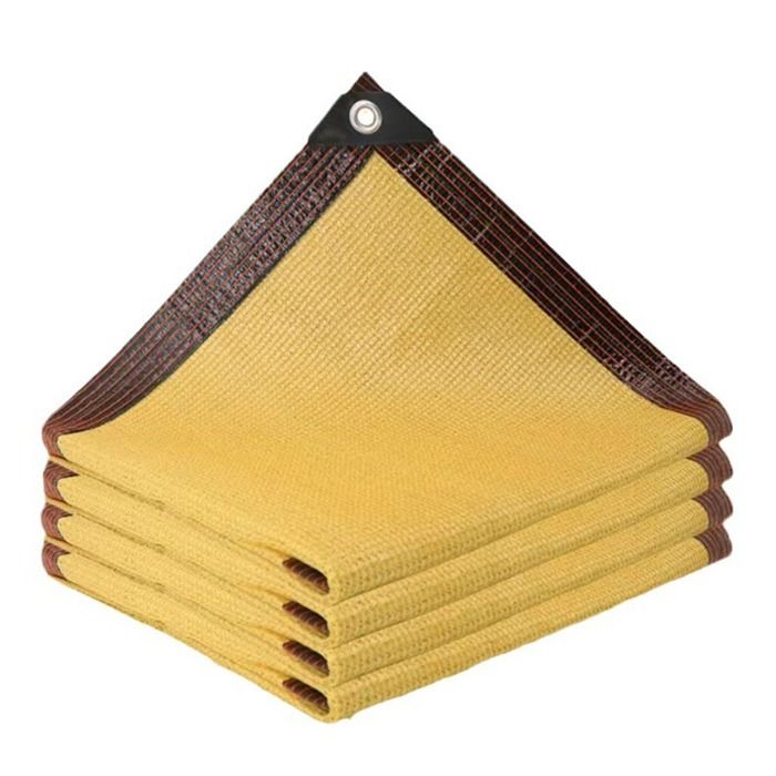 Toile dombrage – Filet dombrage de jardin avec œillets pour trottoirs extérieurs patios terrasses piscines