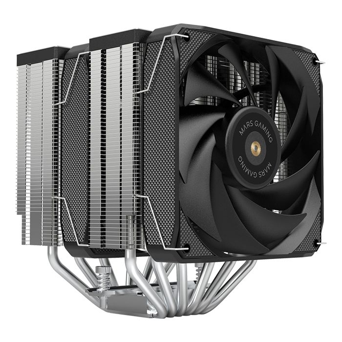 Dissipateur thermique – Mars Gaming – MCPU-XU6 – 350W TDP – 2 Ventilateurs FDB – 6 Heatpipes HCT ULTRA