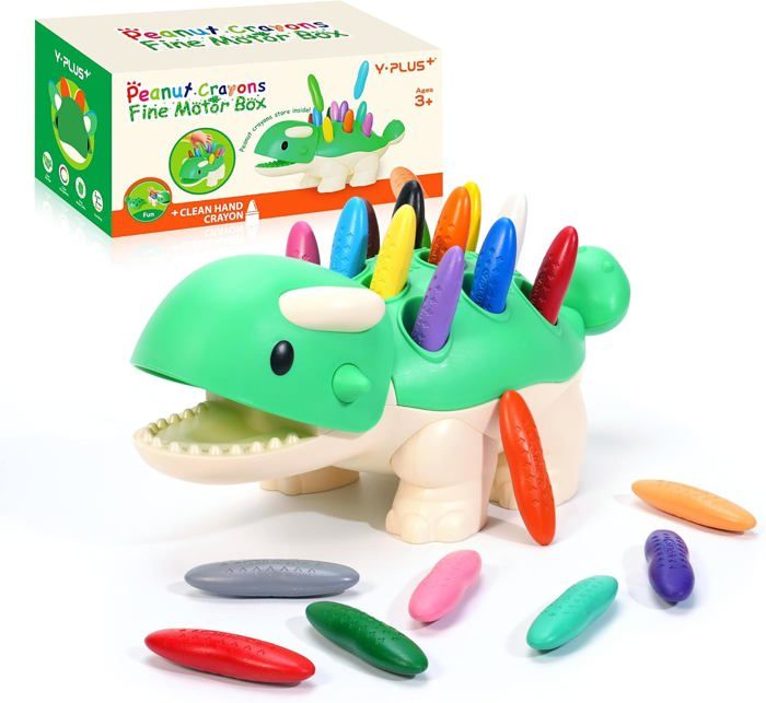 12 couleurs non toxiques en gros enfants cire Jumbo Crayons pour enfants pas che