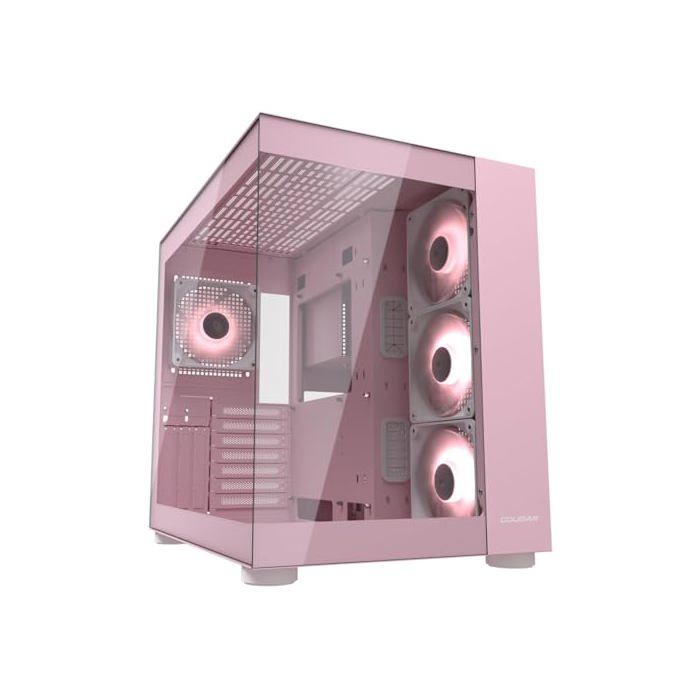Boitier gaming - Cougar Gaming - FV150RGB - Rose - Mini-ITX, Micro-ATX ...