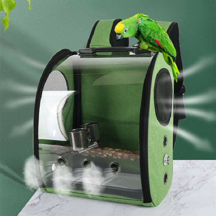 Meilleurs prix pour Sac à dos de transport doiseaux avec bâton en bois sac de transport doiseaux portable léger sac à dos de voyage