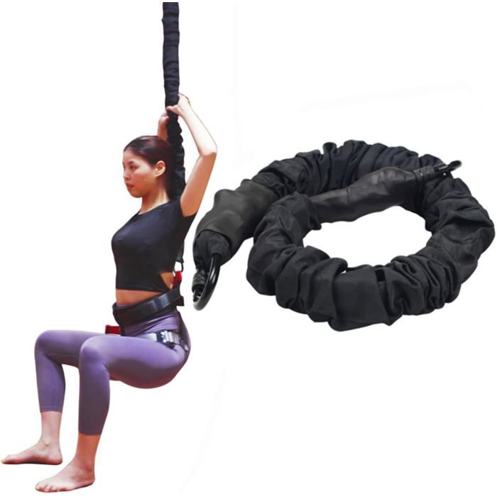 Corde De Résistance à Étirement Pédale - Bandes Élastiques Fitness - Entraînement Dos, Abdos, Bras - Écran LED