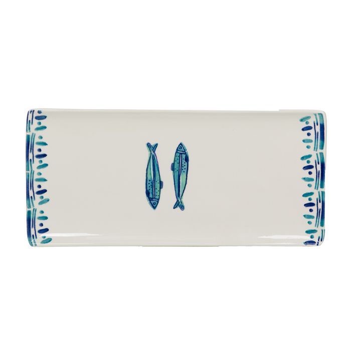 Plat rectangle Kyanos 36x16 cm - Table Passion
