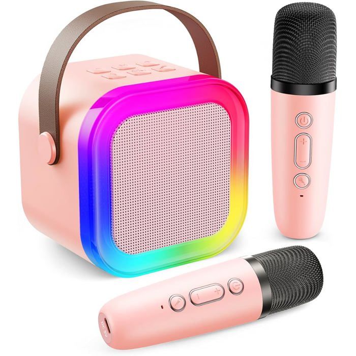 Kit Chant Enfant Portable Micro Karaoké Pour Enfants - 2 Micros Sans Kit Chant Enfant Portable Micro Karaoké Pour Enfants - 2 Micros Sans