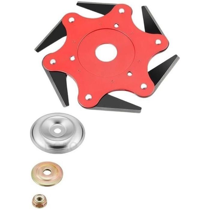 Tête coupe universelle 6 lames acier - Remplacement - Accessoire jardin PIQUET DATTACHE