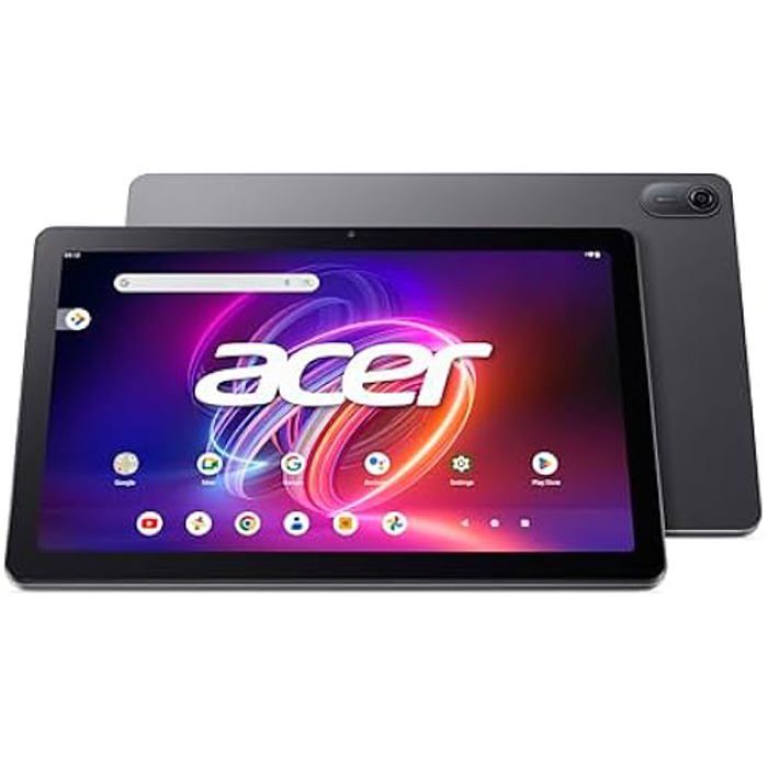 Acer Iconia Tab P10 P10 21Q 83VZ Tablette 10" 2K QLED IPS Touch Display MediaTek MT8781 Octa Core Processeur 6 Go LPDDR4X RAM UFS Android 14 + Étui Portefeuille - vue 1
