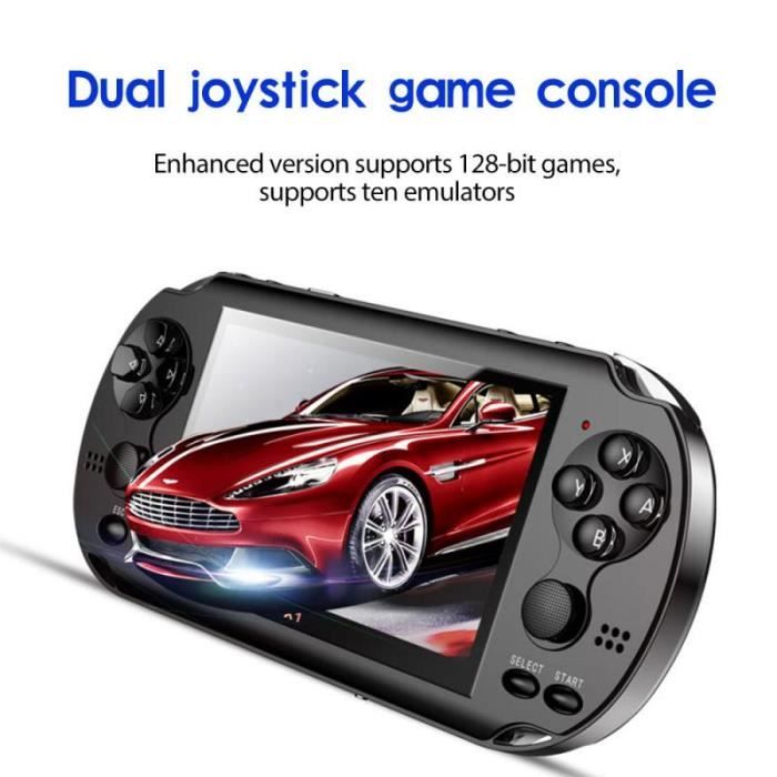 Console De Jeu Portable Avec Manette De Jeu, 800 Jeux Classiques