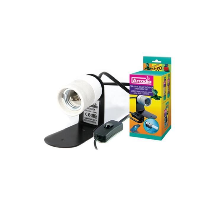 Meilleurs prix pour Arcadia - Support de lampe en céramique - E27 prise de douille en céramique