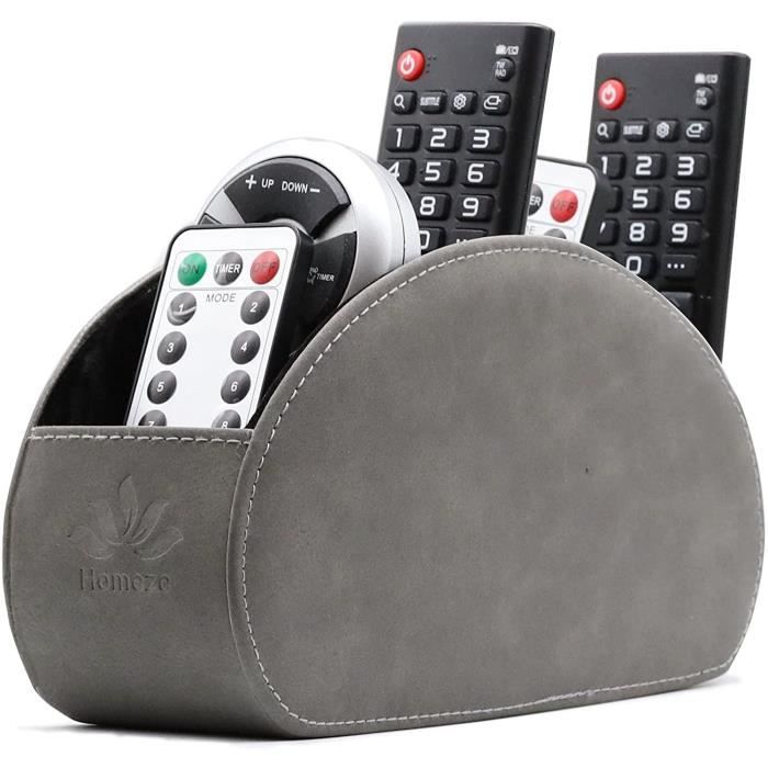 Noir BESTONZON Support pour télécommande Porte-Télécommande Boîte Rangement Telecommande en métal 
