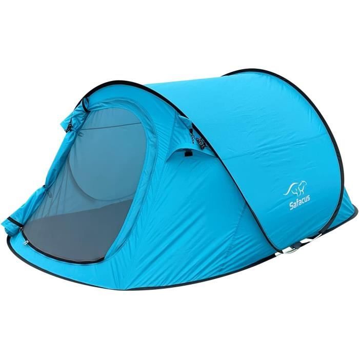 Tente Pop-up Festival Freestyler 2 Places Imperméable - Rose, Poids 1.7 Kg, Montage Instantané
