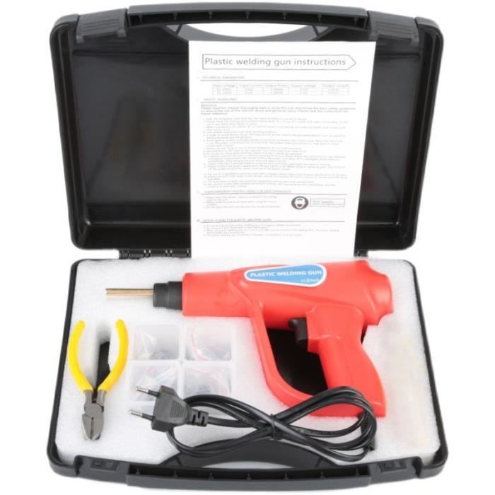 Pistola De Grapas Calientes Para Plástico - Soldador Y Reparador De Parachoques De Auto, 220V, 70W