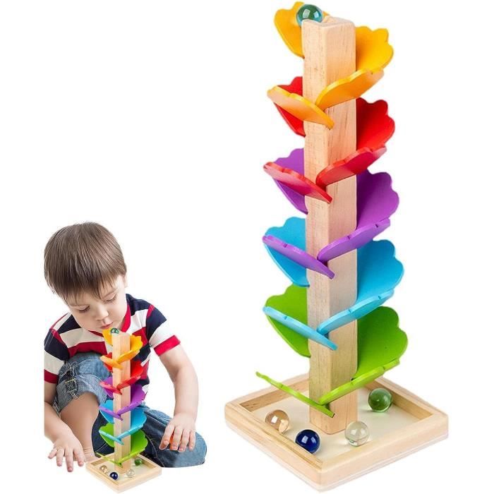 Cube D'Activité Montessori 8-en-1 En Bois - Jouet Éducatif 1-3 Ans